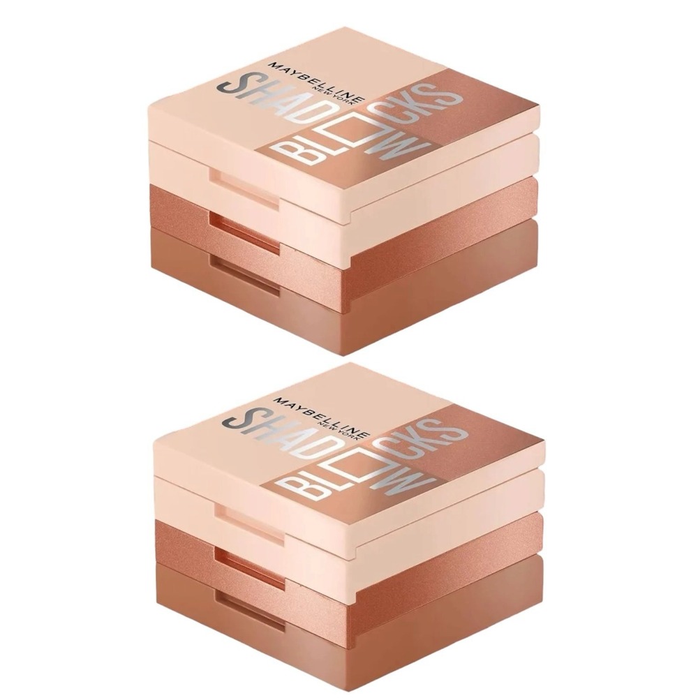 Maybelline Shadow Blocks Eyeshadow Trio 82nd & Park Ave 0.08 oz
